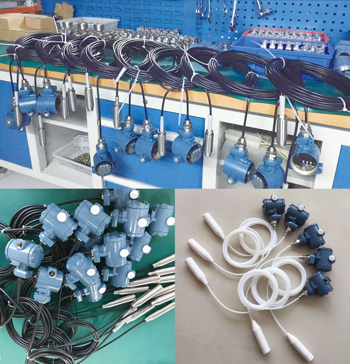 遠(yuǎn)傳投入式液位計產(chǎn)品實物圖